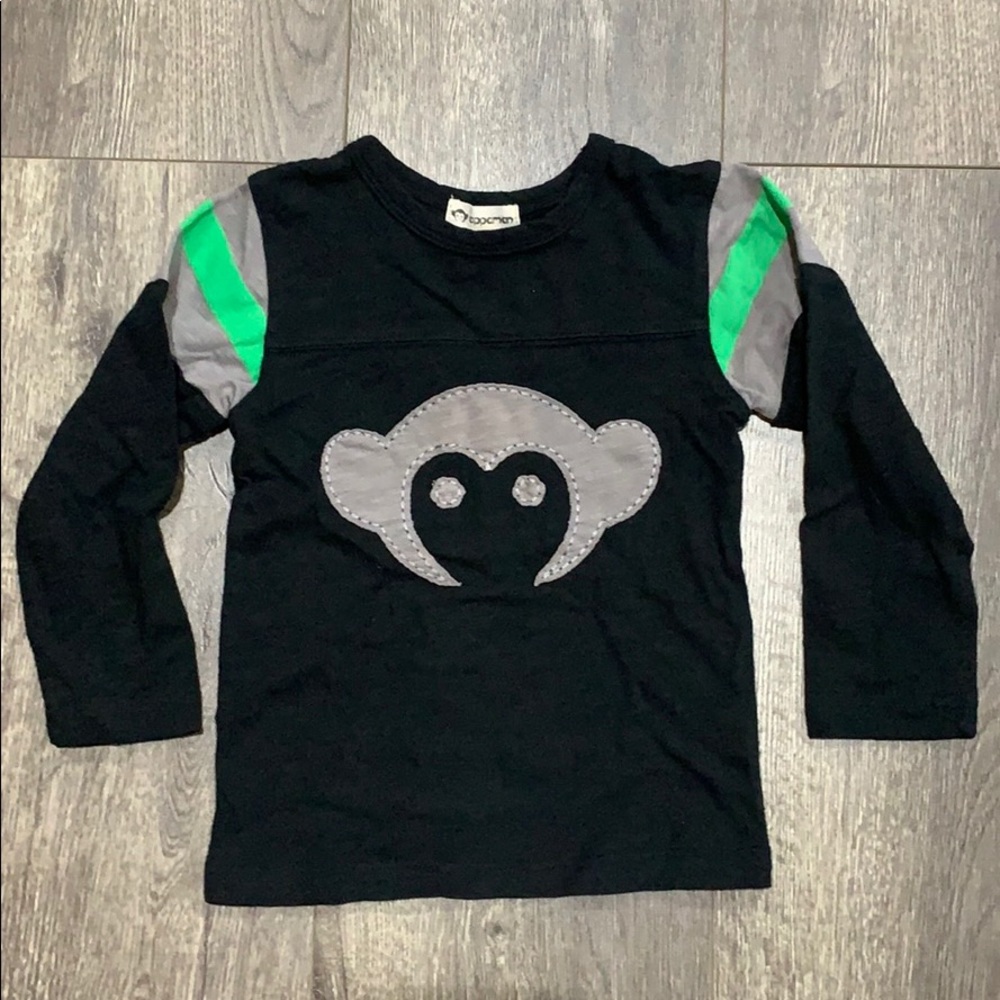 Appaman Black Hockey Jersey Tee